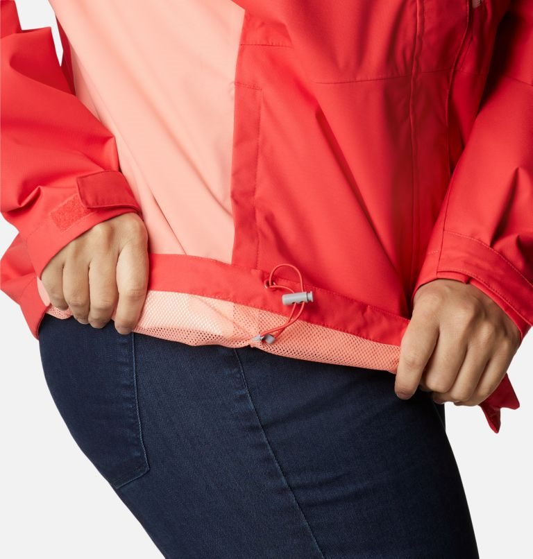 Women's Columbia Hikebound Jackets Red | Plus Size CA-H4685